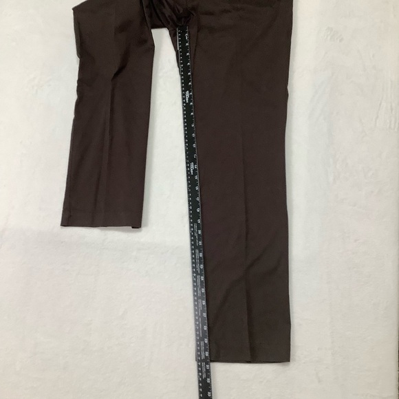 Cappagallo Lydia Slim Trousers Sz 10 Brown - Picture 5 of 10